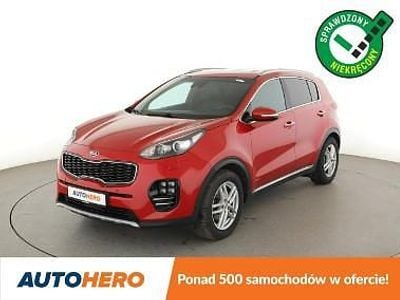 Używany Kia Sportage GT-Line 177 KM (130 kW) 2017 Czerwony SUV