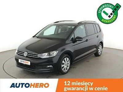 Czarny (metalik) Używany 2017 VW Touran Minivan | 70 300 zł (Dość drogi)