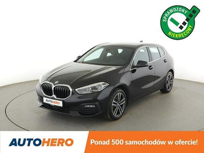 Czarny Używany 2021 BMW 116 Hatchback | 74 900 zł (Drogi)