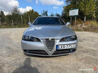 Srebrny Używany 2006 Alfa Romeo 166 Sedan/Limuzyna | 10 900 zł