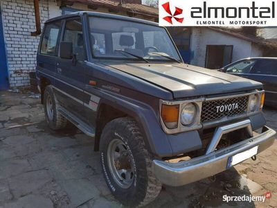 używany Toyota Land Cruiser LJ70 1988 2,4 TD 80 KM zamiana okazja