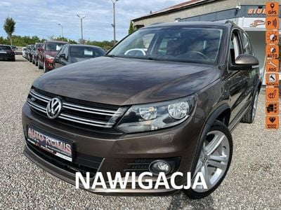 Brązowy Używany 2014 VW Tiguan Cup SUV | 46 500 zł (Uczciwa cena)