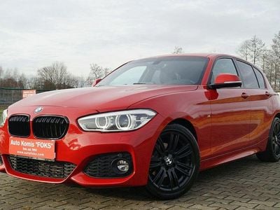 Używany BMW 118 Shadowline 136 KM (100 kW) 2017 Czerwony (metalik) Hatchback