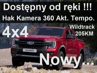 używany Ford Ranger Ranger NowyWildtrack 205KM 4x4 Kamera 360 Do...NowyWildtrack 205KM 4x4 Kamera 360 Do...