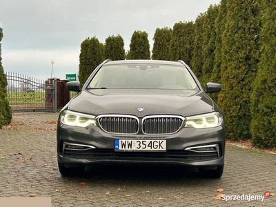 używany BMW 520 d xDrive Luxury 2019r BEZWYPADKOWY FV23%