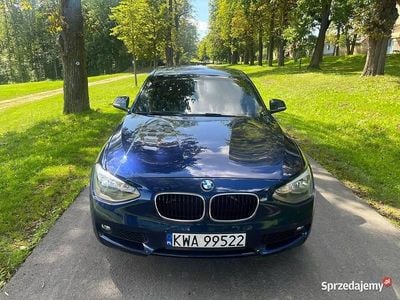 Niebieski Używany 2013 BMW 125 Sport Line Hatchback | 39 900 zł