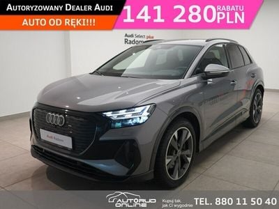 Używany Audi Q4 e-tron 150 kW (204 KM) 2023 Szary (metalik) SUV