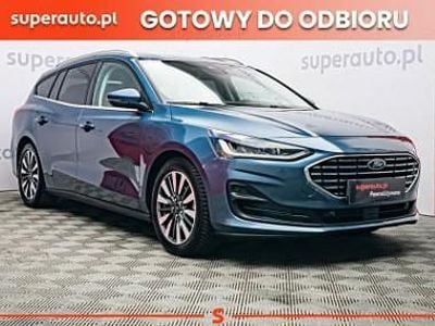Niebieski Używany 2024 Ford Focus Titanium X Kombi | 66 800 zł (Dobra cena)