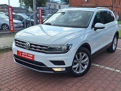Biały Używany 2017 VW Tiguan SUV | 79 900 zł (Dość drogi)