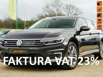 używany VW Passat GTE SKÓRA kamera PLUG IN digital NAWI sam parkuje grzane fotele ACC