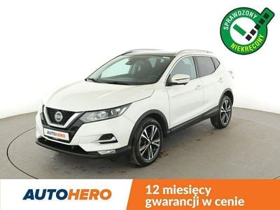 Biały Używany 2019 Nissan Qashqai N-Connecta SUV | 63 700 zł (Uczciwa cena)
