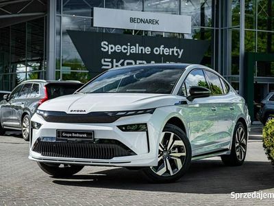 Nowe Skoda Enyaq iV SportLine 210 kW (286 KM) 2026 Biały SUV