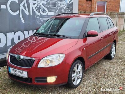 Używany Skoda Fabia 86 KM (63 kW) 2008 Bordowy Hatchback