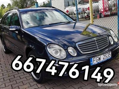 używany Mercedes 220 W211 E klasa cdi