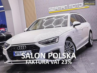 Używany Audi A4 150 KM (110 kW) 2023 Biały (metalik) Kombi