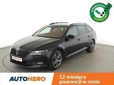 używany Skoda Superb 1.8dm 180KM 2018r. 123 813km