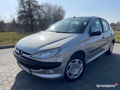 używany Peugeot 206 1.4 Benzyna, 125 tys km, Klimatyzacja, 5 Drzwi