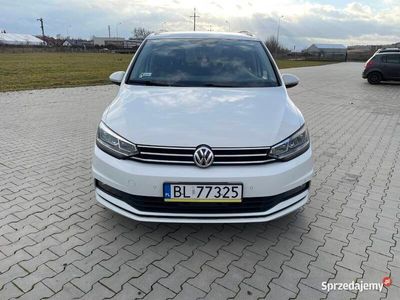 używany VW Touran 2018r. 2.0 TDI 150kM -7osobowy