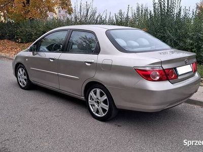 używany Honda City 1.3 LPG GAZ 2006r Salon PL Nowe Sprzęgło Skrzynia