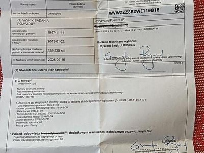 Używany VW Passat 1997 Zielony Sedan/Limuzyna