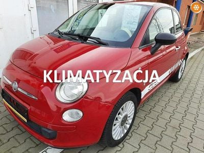 używany Fiat 500 CZERWONY , PRZEBIEG 169.980km, KLIMATYZACJA! SUPER WYPOSAŻENIE