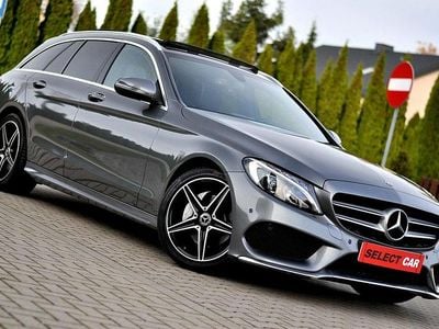 Używany Mercedes C180 AMG line 156 KM (114 kW) 2018 Szary (metalik) Kombi