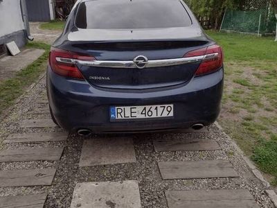 Używany Opel Insignia 250 KM (183 kW) 2014 Granatowy Sedan/Limuzyna
