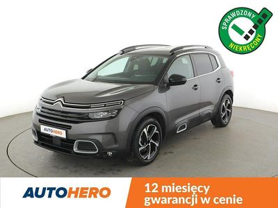 Szary Używany 2019 Citroën C5 Aircross SUV | 61 100 zł (Uczciwa cena)
