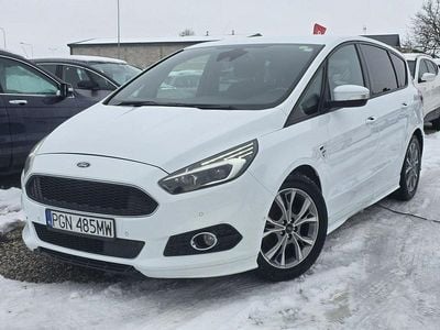 Biały Używany 2018 Ford S-MAX ST-Line Minivan | 63 900 zł (Uczciwa cena)