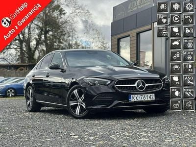 Czarny Używany 2022 Mercedes C180 Sedan/Limuzyna | 157 000 zł (Dość drogi)