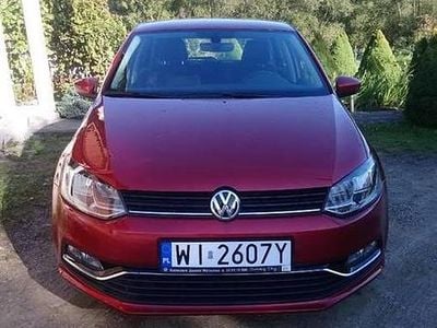 Używany VW Polo Highline 90 KM (66 kW) 2015 Bordowy Hatchback