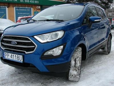 Niebieski Używany 2019 Ford Ecosport SUV | 39 900 zł (Dobra cena)