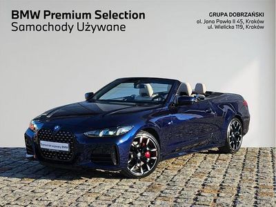Niebieski tanzanite bmw individual metalizowany Używany 2025 BMW 430 Cabriolet Comfort Edition Kabriolet | 299 000 zł