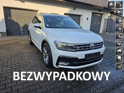 Biały Używany 2017 VW Tiguan R-line SUV | 79 900 zł (Uczciwa cena)