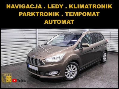 Brązowy (metalik) Używany 2016 Ford Grand C-Max Minivan | 23 333 zł