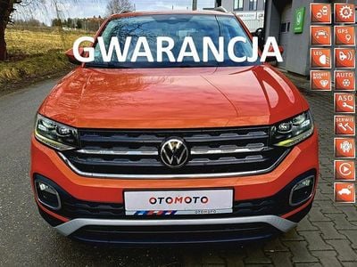 Używany VW T-Cross 120 KM (88 kW) 2021 Pomarańczowy (metalik, perła) SUV