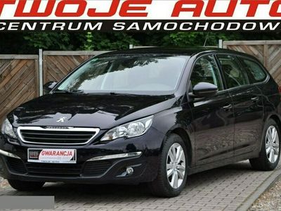 używany Peugeot 308 1.2dm 130KM 2014r. 142 000km