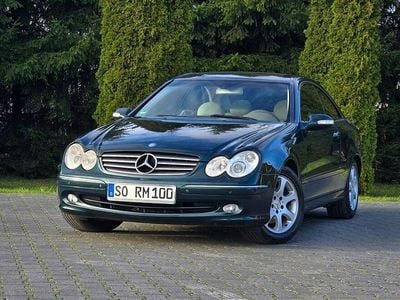 Używany Mercedes CLK320 Avantgarde 218 KM (160 kW) 2005 Zielony Coupe