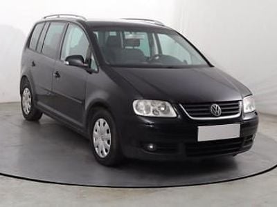 Czarny Używany 2006 VW Touran Minivan | 6999 zł (Dobra cena)