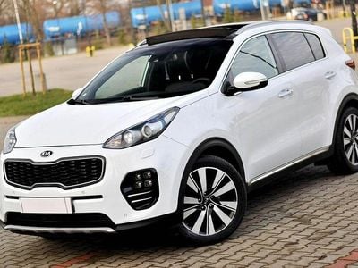 Biały (metalik, perła) Używany 2018 Kia Sportage GT-Line SUV | 62 900 zł (Uczciwa cena)