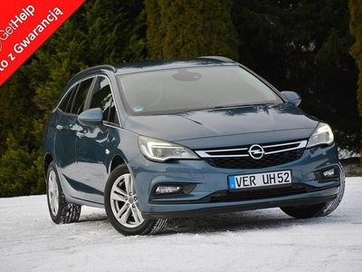 Niebieski Używany 2016 Opel Astra Kombi | 32 900 zł (Uczciwa cena)