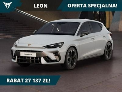 Nowe Cupra Leon 150 KM (110 kW) 2025 Niebieski ciemny (metalik) Hatchback