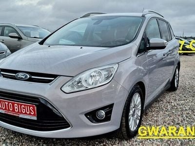 Szary (metalik) Używany 2010 Ford Grand C-Max Minivan | 27 900 zł (Drogi)