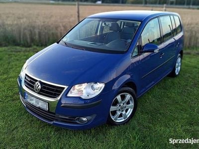 Niebieski Używany 2008 VW Touran Minivan | 13 700 zł (Dobra cena)