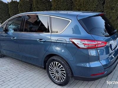 Niebieski Używany 2019 Ford S-MAX Titanium Minivan | 63 900 zł (Uczciwa cena)
