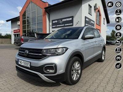 Używany VW T-Cross 110 KM (80 kW) 2021 Srebrny (metalik) SUV