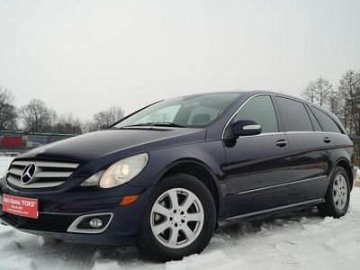 Niebieski ciemny (metalik) Używany 2006 Mercedes R350 Minivan | 34 900 zł