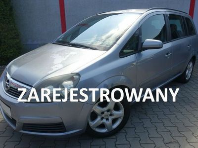 używany Opel Zafira 1,9D Navi Klimatronik 7 miejsc Zarejestrowany B (2005-2011)