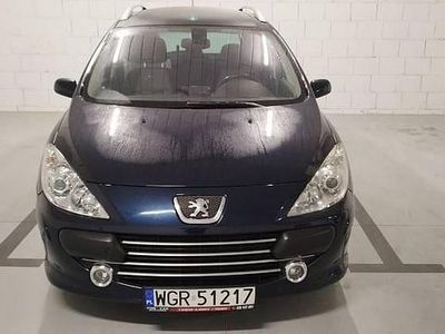 Granatowy Używany 2007 Peugeot 307 Kombi | 10 600 zł (Drogi)