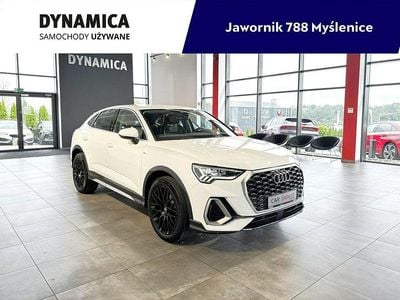 Biały Używany 2021 Audi Q3 S-Line SUV | 135 900 zł (Drogi)